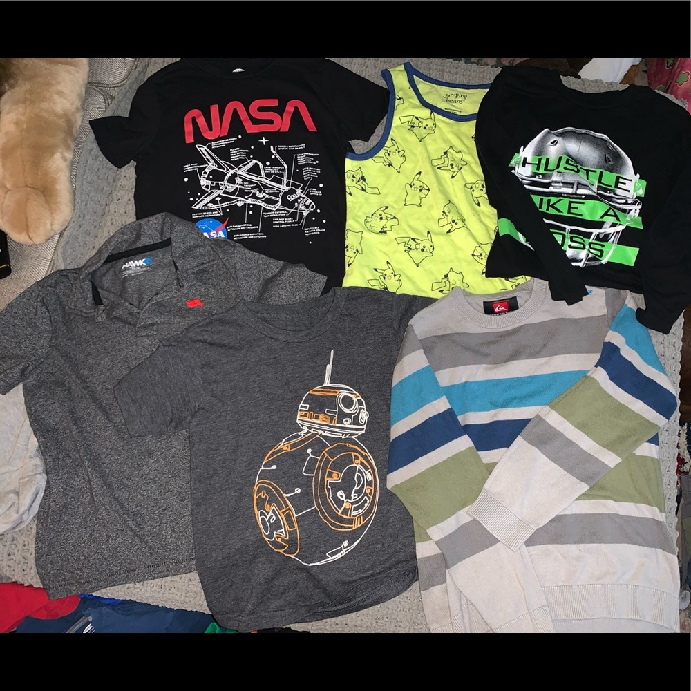 Bundle of boys clothes size 8 name brands!